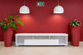 Nathan double sub gloss tv stand