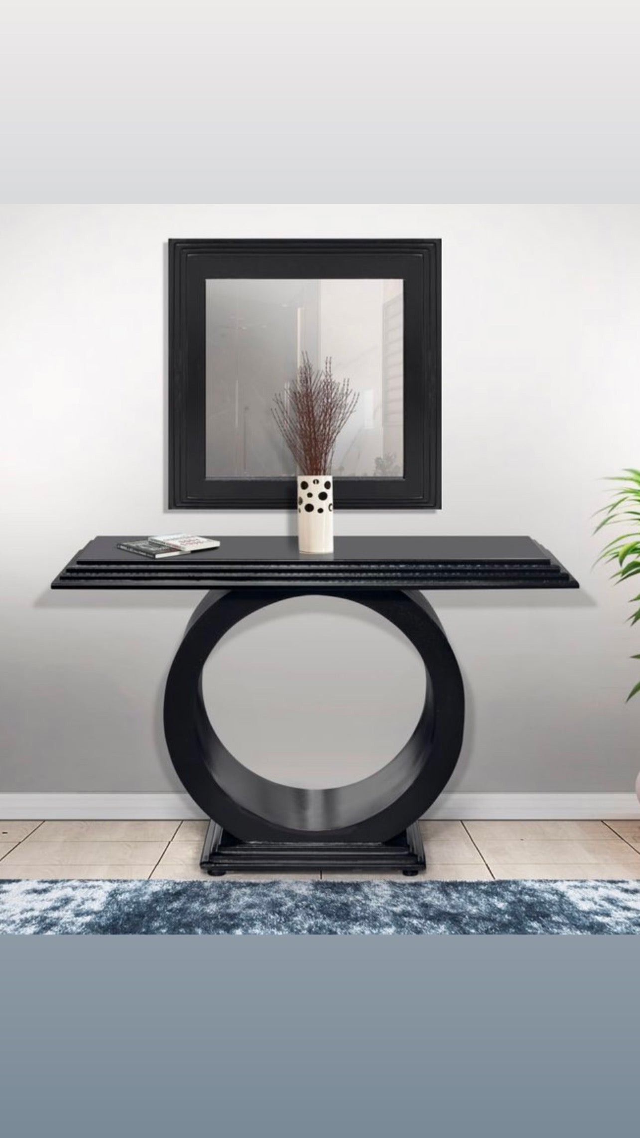 Rang console and mirror