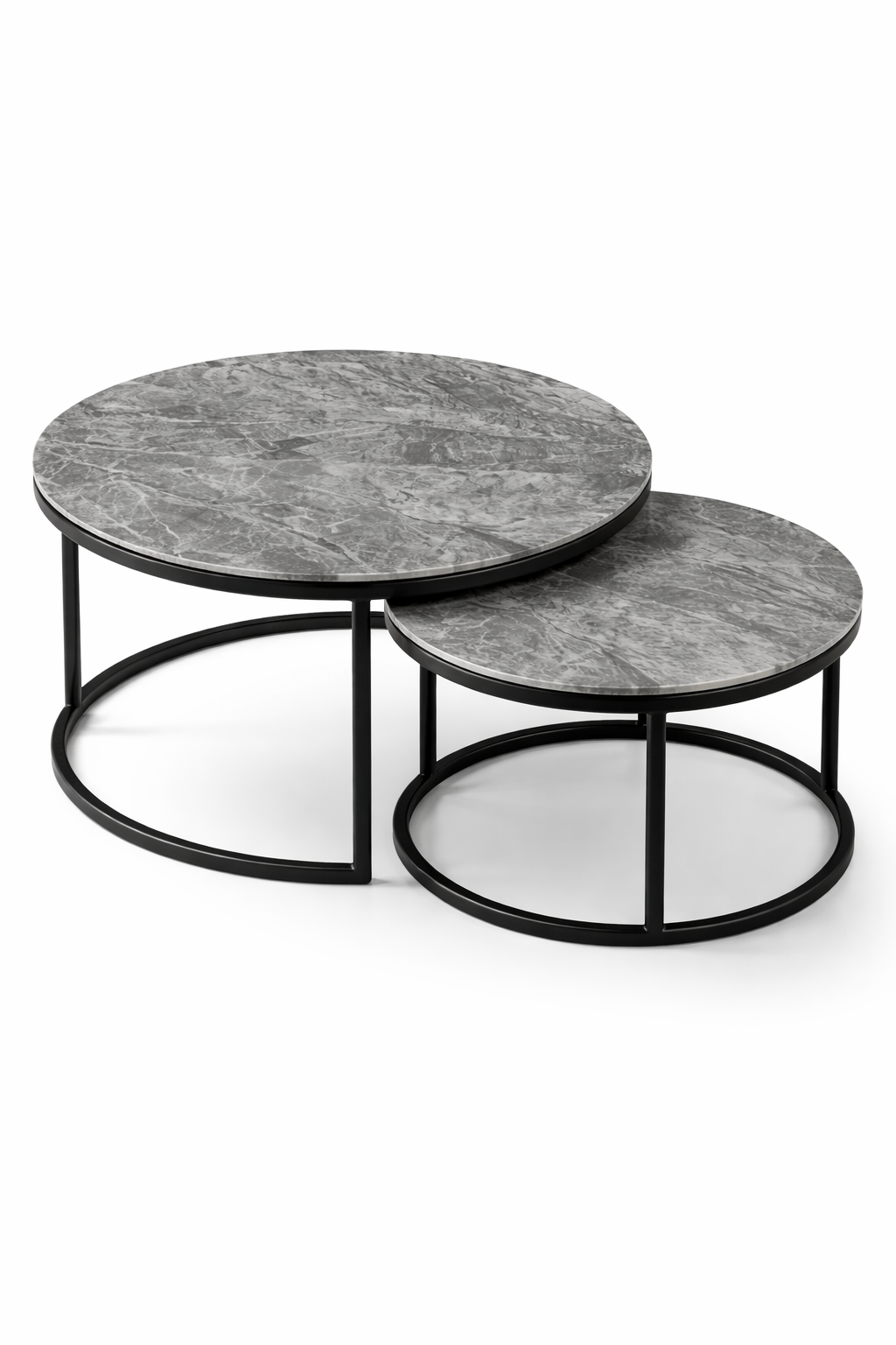 Mordic Nesting Coffee Table - Grey