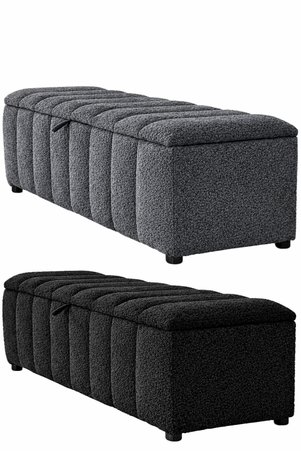 Schnell Boucle Storage Ottoman