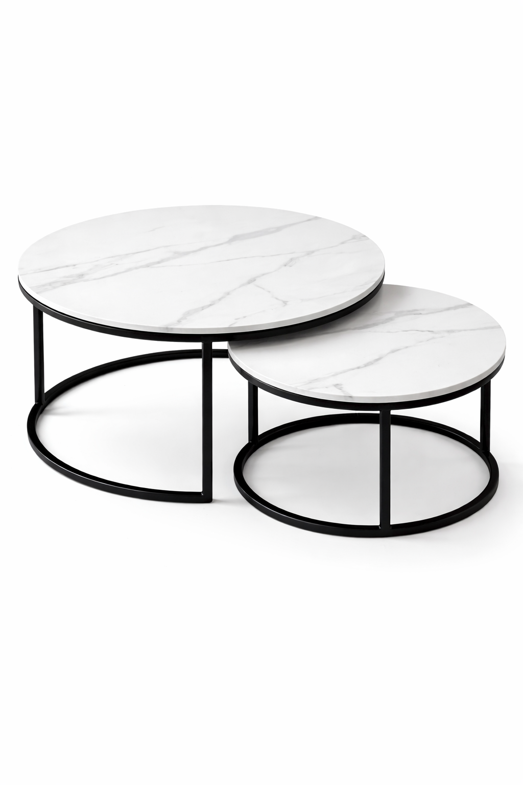 Mordic Nesting Coffee Table - White