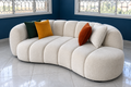 Cloud Curve 2-Seater Velvet Sofa  Description:
