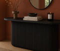 The Arc Fluted Console Table