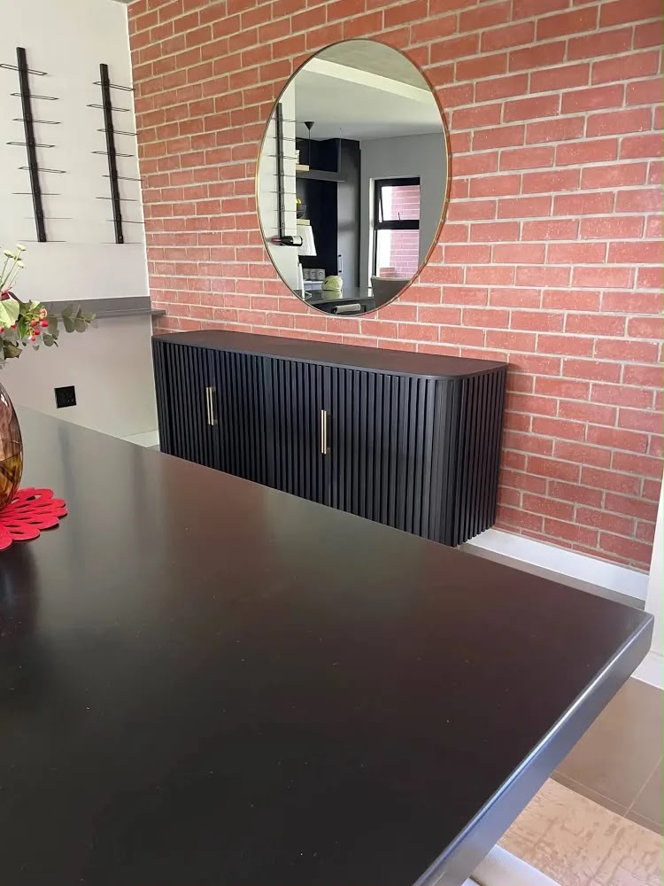 Deep end console table