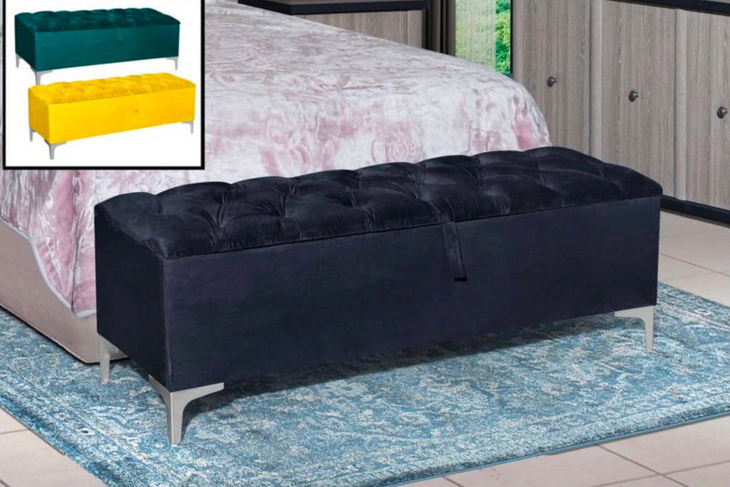 Chesterfield ottoman with storage
